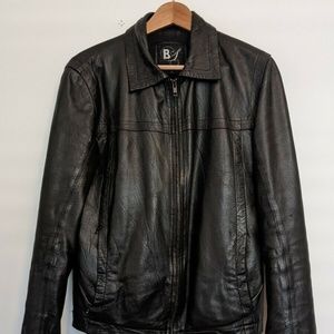 Black Scissors leather jacket (Hedi Slimane style)